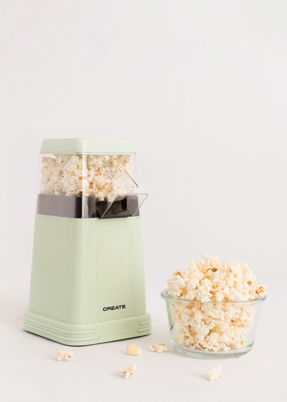 CREATE Popcorn Maker, Electric Popcorn Machine, Medium