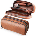Scotte Leather Tobacco Pipe Pouch for 2 Pipes - Stylish & Durable