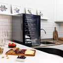 Cecotec Wine Fridge GrandSommelier 20000 - 20 Bottles, Low Noise