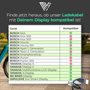 Mivelo E-Bike Charging Cable For Bosch Intuvia, Kiox & Nyon - Charge While Riding