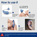 Britzgo - Rechargeable Hearing Aid with Intelligent Noise Reduction for Seniors