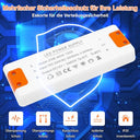 Zakvop - 12V LED Driver, 60W 5A Transformer, Compact Power Supply for G4 GU5.3 MR11 MR16