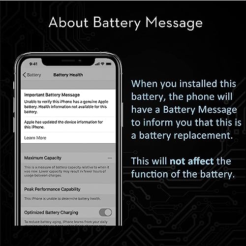 LL TRADER - 5000mAh High Capacity Lithium-Ion Battery for iPhone 11 Pro