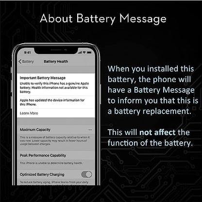 LL TRADER - 5000mAh High Capacity Lithium-Ion Battery for iPhone 11 Pro