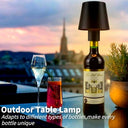 Marka - Wireless Touch Table Lamp, Rechargeable LED Wine Bottle Light, 3 Color Modes