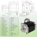 Rattmmotor - 4 Axis CNC Controller Kit with Nema23 Stepper Motor & TB6600 Driver