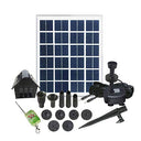 Gqqg Solar Powered Water Pump Kit for Bird Baths and Ponds