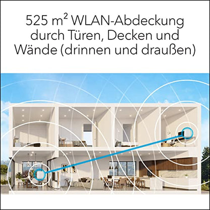NETGEAR - Orbi WiFi 6 Mesh System with 2 Satellite Repeaters, AX5400