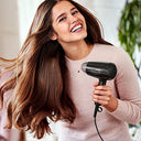 Philips - Essential Care Hair Dryer with ThermoProtect, 1200W Power, Black
