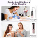 Coslus - Cordless Electric Nail Drill for Acrylic & Gel Nails, Portable & Rechargeable