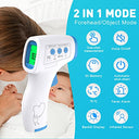 Hetaida - No Touch Infrared Thermometer for Adults & Kids, Fever Alarm, Instant Readings