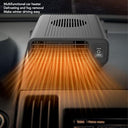 Generic - 120W Portable Car Heater for Fast Heating & Defrosting Windscreen