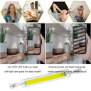 AgaShi - Dimmable R7S LED Bulbs, 20W Equivalent, Cool White 6000K, No-Flicker, Pack of 4