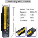 Lenovo - 45N1762 76+ Laptop Battery for ThinkPad E550 E560 Series, 10.8V 5200mAh