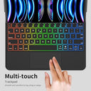 Iflip - Magnetic Keyboard Case for iPad Pro 11" & Air 5th Gen, 7 Color Backlit