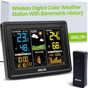 Baldr Home Weather Station with Remote Sensor and Moon Phase Display