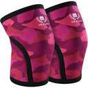 Enhance your performance with Mava Sports 7mm Neoprene Knee Sleeves. Perfect for weightlifting, cross training, and powerlifting. Ideal for both men and women.