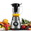 Cecotec Glass Mixer Power Black Titanium 1800 with stainless steel finish and heat-resistant jug