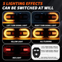 Onbicle - Wireless Bicycle Taillight with Remote Control, IPX5 Waterproof, USB Rechargeable
