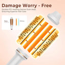Umiga - 38mm Thermal Brush 120-200°C, 3-in-1 for Volume & Curls, Travel-Friendly