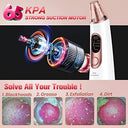 Doseao - Blackhead Remover Pore Vacuum with LED Screen & USB Rechargeable, 3 Suction Levels, 4 Probes for Effective Acne Extraction