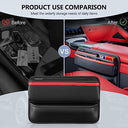 Songerduo - PU Car Seat Gap Filler Organizer for Cellphones, Wallets, Sunglasses