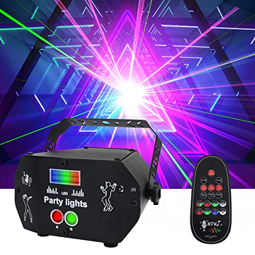 AMKI - Mini 3 In 1 RGB LED DJ Disco Light With Remote Control