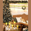Da By - Hand Painted Birch Bark LED Candle Set with Remote & Dancing Flame