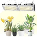 Tigvio 2pcs Height Adjustable LED Grow Lights for Indoor Plants