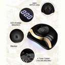 Aokyom - 168W UV Nail Lamp with 36 LEDs, 4 Timers & Large LCD Screen