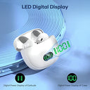 Eisreho - Wireless Bluetooth 5.3 In-Ear Headphones with 30H Playtime & 4 Mics