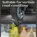 Gldytimes 10 Inch Solid Tire For Electric Scooters - Stylish & Durable