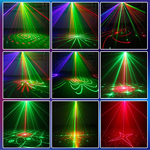 AMKI - Mini 3 In 1 RGB LED DJ Disco Light With Remote Control