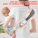 Excefore - Ergonomic Toddler Carrier for Newborn to 36 Months, Adjustable, Portable, Thick Sling (Pink Leaves)