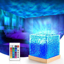 Transform your space with the Wezoshinet Ocean Wave Water Lamp. Enjoy mesmerizing 3D projections, USB powered for easy use in any bedroom. Keywords: ocean wave lamp, LED projector, USB powered