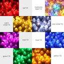Rszeen - 80pcs Waterproof LED Balloon Lights for Indoor/Outdoor Decor