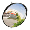 Relaxdays - 60 Cm Traffic Mirror, Weatherproof & Shatterproof, Holder Included