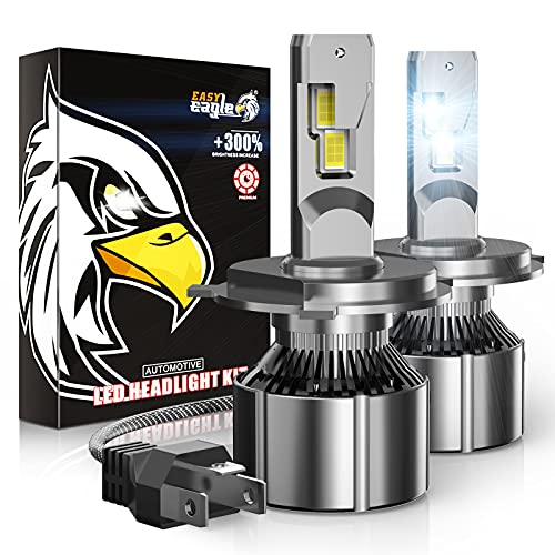 EASY EAGLE - H4 LED Headlight Bulb 9003 Hi/Lo 120W 20000LM 6500K Conversion Kit