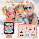 Luyiilo - Kids Games Watch with 26 Puzzle Games, Touch Screen, HD Camera, Alarm Clock