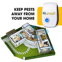 Bezano - Ultrasonic Mouse Repellent 6 Packs, Durable Pest Control, Wide Coverage