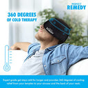 Perfect Remedy - 360° Migraine Relief Cap with Ice Pack for Headache Relief