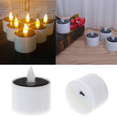 Caralin - Solar Powered LED Candle Light with Yellow Flicker, No Flame, Eco-Friendly
