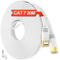 AMZ - Cat 7 20M Flat Ethernet Cable, High Speed 10Gbps RJ45 Network Cable