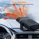 Zotimo - 2 in 1 Car Heater 150W, Quick Heating, 360° Adjustable, Defrost Fan
