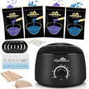 Shop Lifestance Wax Warmer Kit with 45 accessories and lavender wax beads for effective hair removal on body, legs, face, and bikini. Smooth skin awaits!