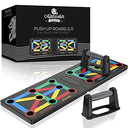 Boost your home workouts with the Alphaskin 9-in-1 Foldable Push-Up Board Set. Perfect for muscle building and fitness training, this innovative device enhances your push-up routine.