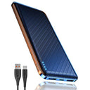 FAHEFANA Ultra Slim 10000 mAh Power Bank in sleek design, lightweight and portable