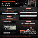 Frankberg Wheel Bearing Kit with ABS Magnetic Ring for rear axle, 120mm diameter