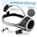 Corhad - Adjustable Breathable Mesh Dog Muzzle for Vet Visits & Grooming