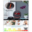 Generic - Loud Alarm Clock with Bed Shaker, Adjustable Brightness, USB Charger